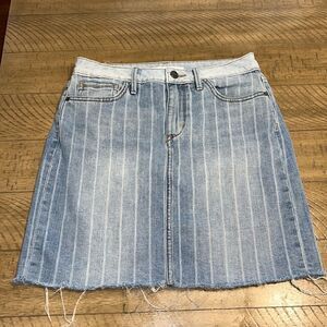 Sam Edelman striped denim skirt size 27. The Jenny Skirt
